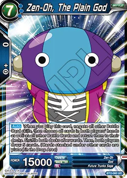 BT2-060 Zen-Oh, The Plain God
