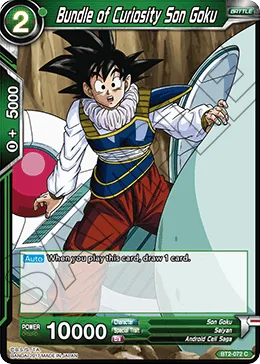 BT2-072 Bundle of Curiosity Son Goku