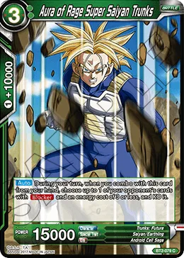 BT2-079 Aura of Rage Super Saiyan Trunks