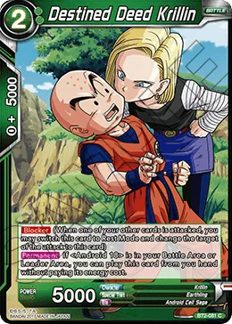BT2-081 Destined Deed Krillin