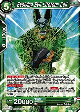 BT2-085 Evolving Evil Lifeform Cell