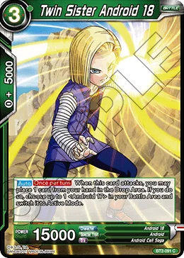 BT2-091 Twin Sister Android 18