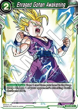 BT2-097 Enraged Gohan Awakening