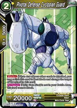 BT2-113 Pivotal Defense Cyclopian Guard