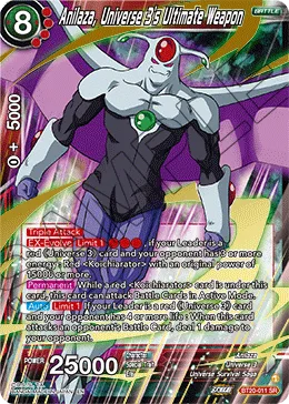 BT20-011 Anilaza, Universe 3's Ultimate Weapon