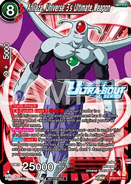 BT20-011 Anilaza, Universe 3's Ultimate Weapon (Promo)