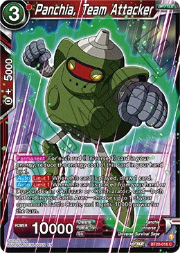 BT20-016 Panchia, Team Attacker