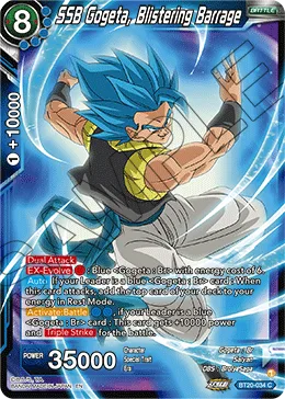 BT20-034 SSB Gogeta, Blistering Barrage