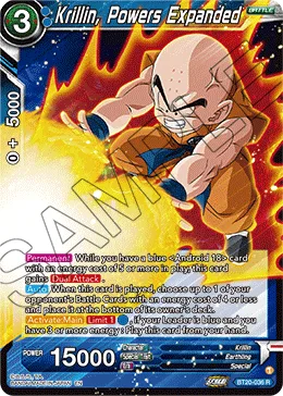 BT20-036 Krillin, Powers Expanded