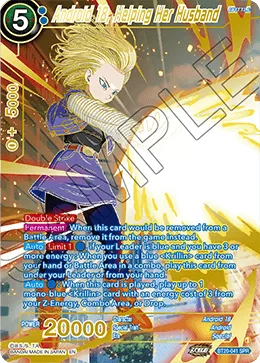 BT20-041 Android 18, Helping Her Husband (SPR)