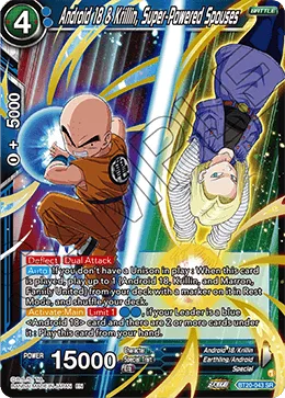 BT20-043 Android 18 & Krillin, Super-Powered Spouses
