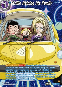 BT20-052 Krillin Helping His Family (Alt art)