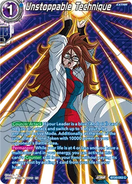 BT20-053 Unstoppable Technique (Alt art)