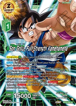 BT20-056 Son Goku, Full-Strength Kamehameha