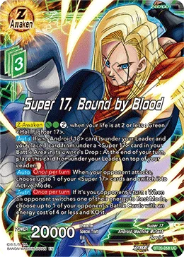 BT20-058 Super 17, Bound by Blood