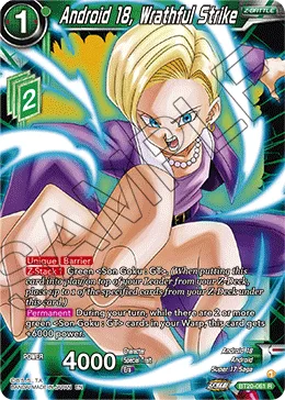 BT20-061 Android 18, Wrathful Strike