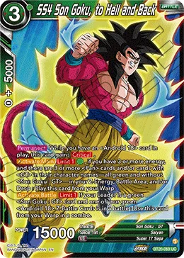 BT20-063 SS4 Son Goku, to Hell and Back