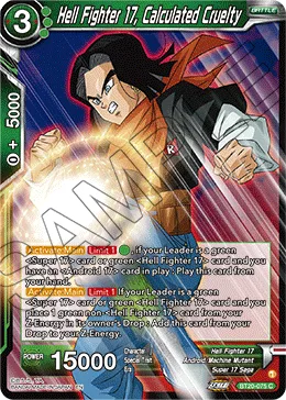 BT20-075 Hell Fighter 17, Calculated Cruelty