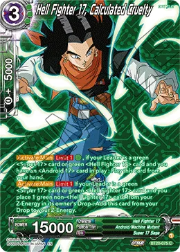 BT20-075 Hell Fighter 17, Calculated Cruelty (Alt art)