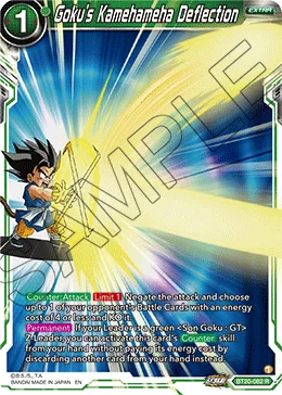BT20-082 Goku's Kamehameha Deflection