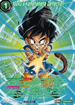 BT20-082 Goku's Kamehameha Deflection (Promo)