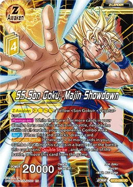 BT20-086 SS Son Goku, Majin Showdown