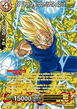 BT20-097 SS Vegeta, Indomitable Spirit (Alt art)