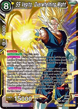 BT20-099 SS Vegito, Overwhelming Might