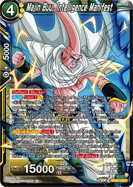 BT20-108 Majin Buu, Intelligence Manifest