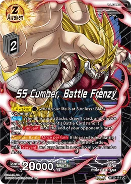 BT20-115 SS Cumber, Battle Frenzy