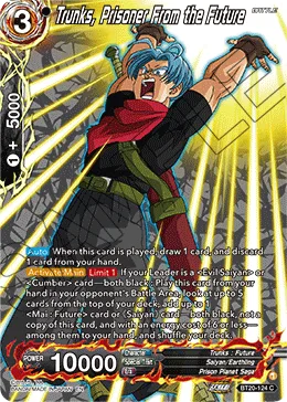 BT20-124 Trunks, Prisoner From the Future (Alt art)