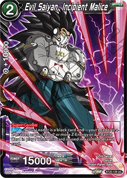BT20-129 Evil Saiyan, Incipient Malice