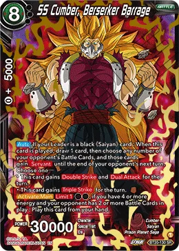 BT20-130 SS Cumber, Berserker Barrage
