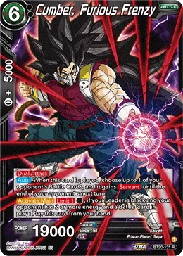 BT20-131 Cumber, Furious Frenzy