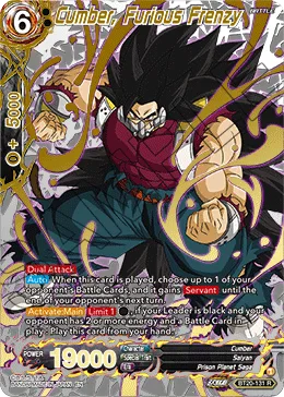 BT20-131 Cumber, Furious Frenzy (Alt art)