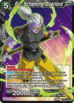 BT20-133 Fu, Scheming Overlord