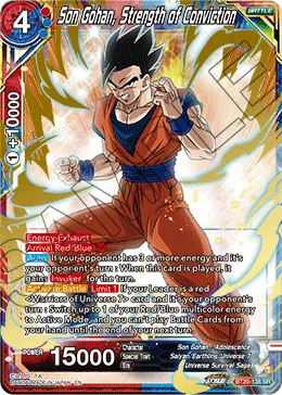 BT20-138 Son Gohan, Strength of Conviction