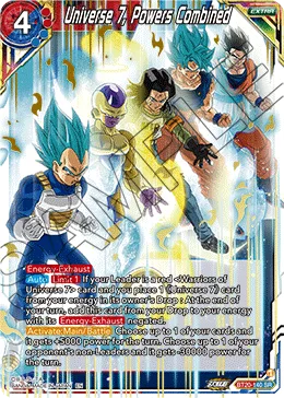 BT20-140 Universe 7, Powers Combined