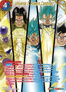 BT20-140 Universe 7, Powers Combined (SPR)