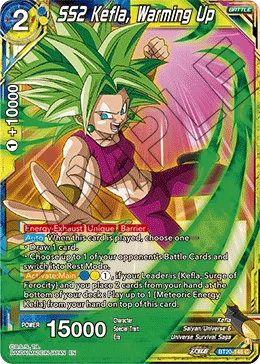 BT20-146 SS2 Kefla, Warming Up