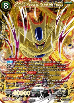 BT20-148 Golden Cooler, Radiant Pride (Alt art)