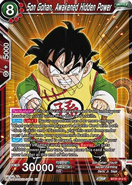 BT21-012 Son Gohan, Awakened Hidden Power