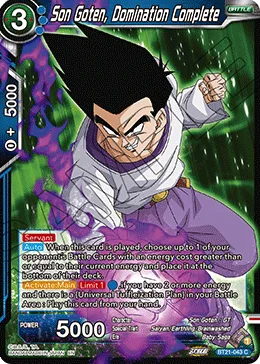 BT21-043 Son Goten, Domination Complete