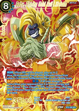 BT21-060 Baby, Shining Gold Evil Lifeform (SPR)