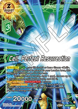 BT21-070 Cell, Perfect Resurrection