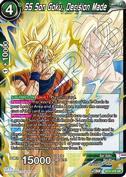 BT21-076 SS Son Goku, Decision Made