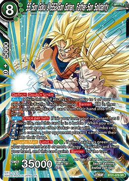 BT21-079 SS Son Goku & SS2 Son Gohan, Father-Son Solidarity