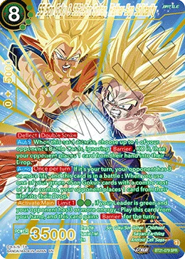 BT21-079 SS Son Goku & SS2 Son Gohan, Father-Son Solidarity (SPR)