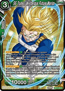 BT21-082 SS Trunks, Mysterious Future Warrior