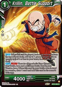 BT21-084 Krillin, Battle Support